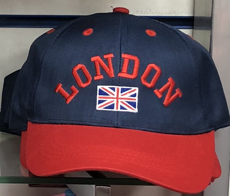 Baseball Cap Blue Red London Union Jack | Lambert Souvenirs