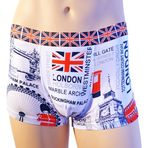 Men's Underwear Snug Fit Supporting Trunks London Everything